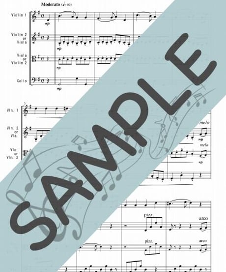 00394-RP-ST006-01 君を愛す（Ich liebe dich）/ベートーヴェン：弦楽三重奏（Violin ＆ Violin or Viola ＆ Cello）