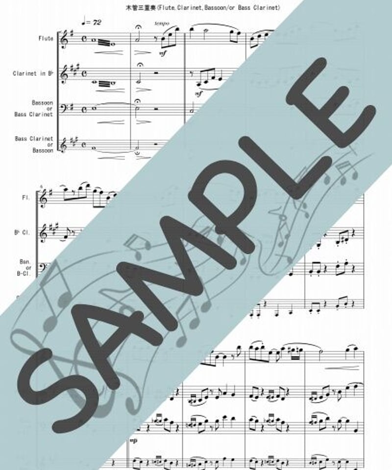 新品72弁 もののけ姫 ♪アシタカとサン（3パーツ）オルフェウス358