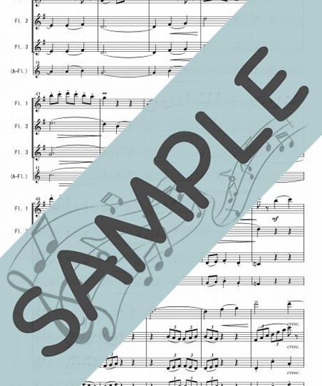 00058-RP-FT006-01 ジュ・トゥ・ヴ/サティ：フルート三重奏（3Flutes or 2Flutes,Alto-Flute）