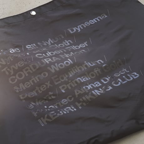 池尻ハイキングクラブショッピングバック【material】