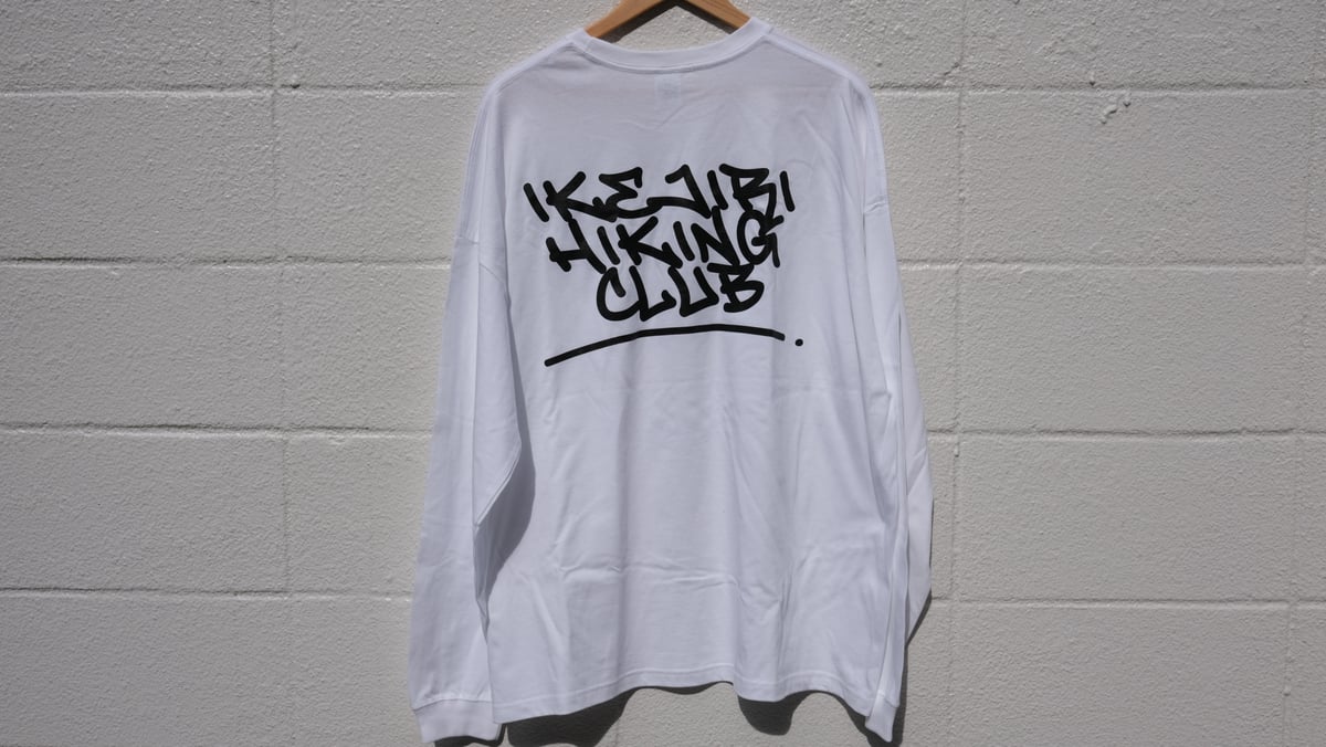池尻ハイキングクラブ】ロゴTシャツ2025(ロンTでコットン&化繊) | 池尻