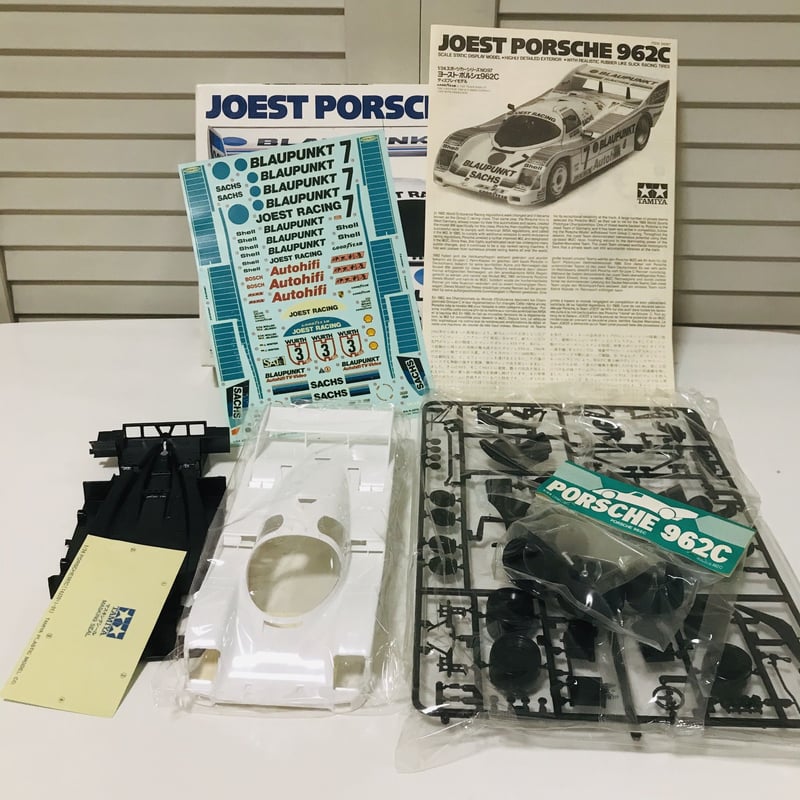 タミヤ模型 ヨースト ポルシェ 962C 1/24 JOEST PORSCHE 962C