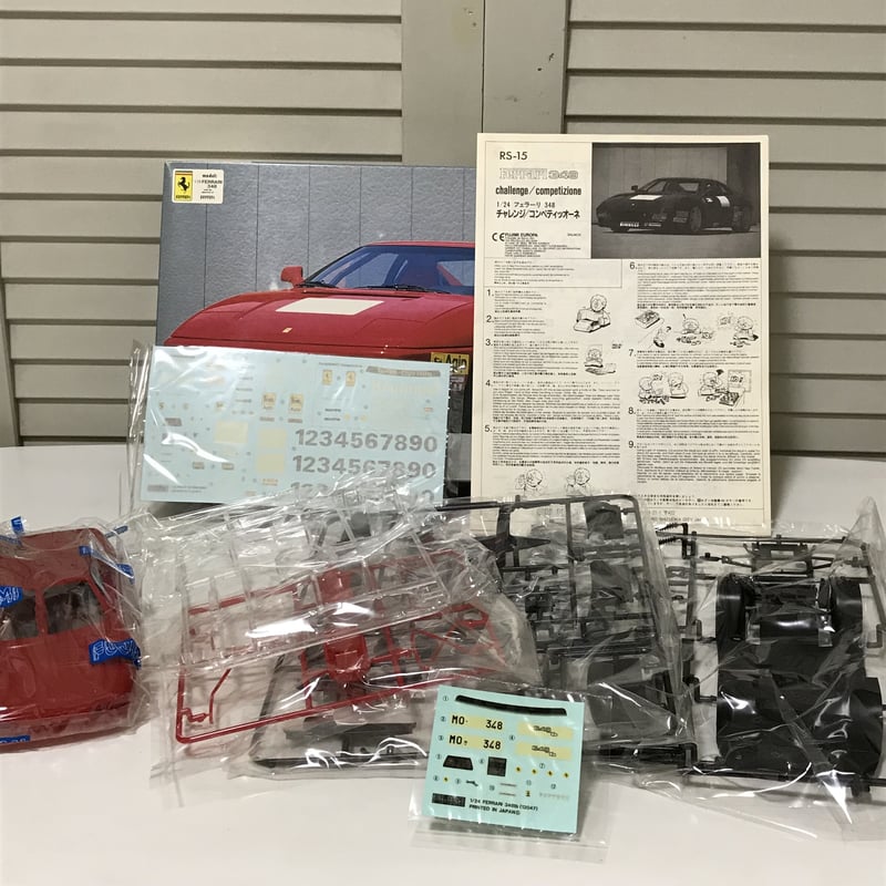 フジミ1/24　フェラーリ348GTB完成品 フジミ 1/24 フェラーリ 348tb 完成 | Mの気ままプラモ製作工房♪