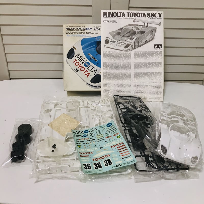 タミヤ模型 ミノルタ トヨタ 88C-V 1/24 MINOLTA TOYOTA タミヤ模型 ミノルタ トヨタ 88C-V 1/24 MINOLTA TOYOTA