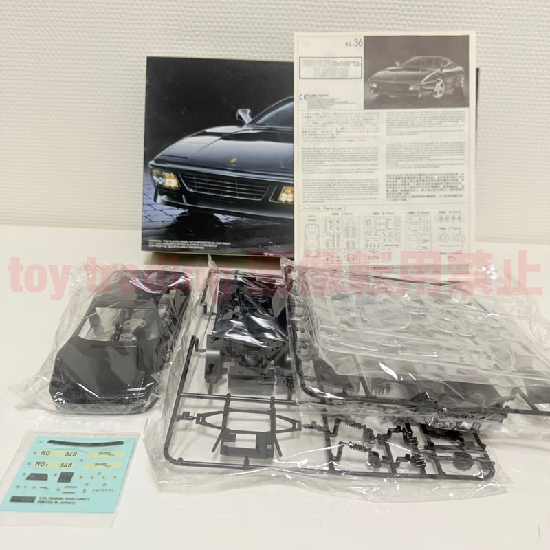 フジミ模型 フェラーリF348tb ブラックスター 1/24 Ferrari