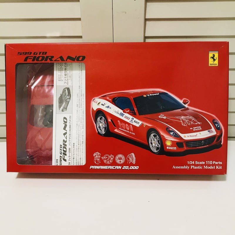 (未使用･未開封品)　フジミ模型 1/24 RS-599 599GTB PANAMERICAN USA sdt40b8 Amazon | フジミ模型 1/24 RS-50 フェラーリ599GTBフィオラノ