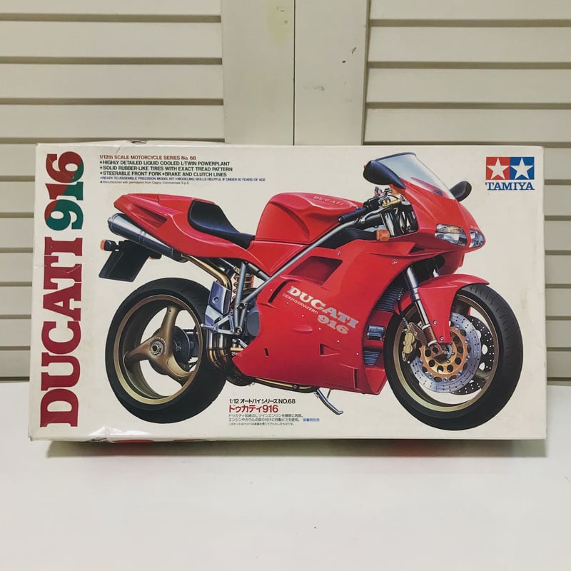 タミヤ模型 オートバイシリーズ ドゥカティ 916 1/12 DUCATI 916 タミヤ模型 オートバイシリーズ ドゥカティ 916 1/12 DUCATI 916