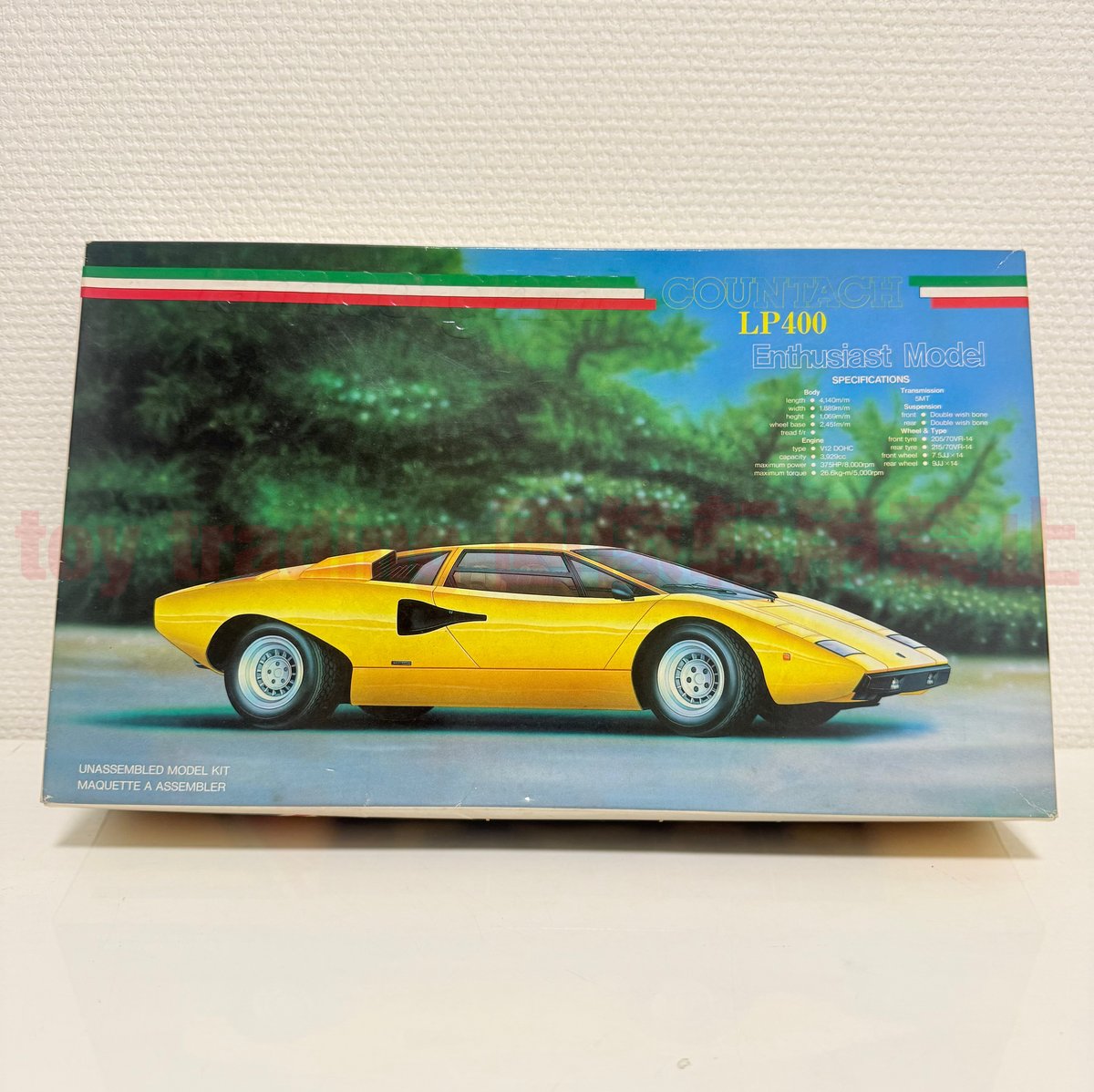 フジミ　1/24 カウンタック　ランボルギーニ　LP400 プラモデル フジミ模型 ランボルギーニ カウンタック LP400 1/24 Lamborghini co