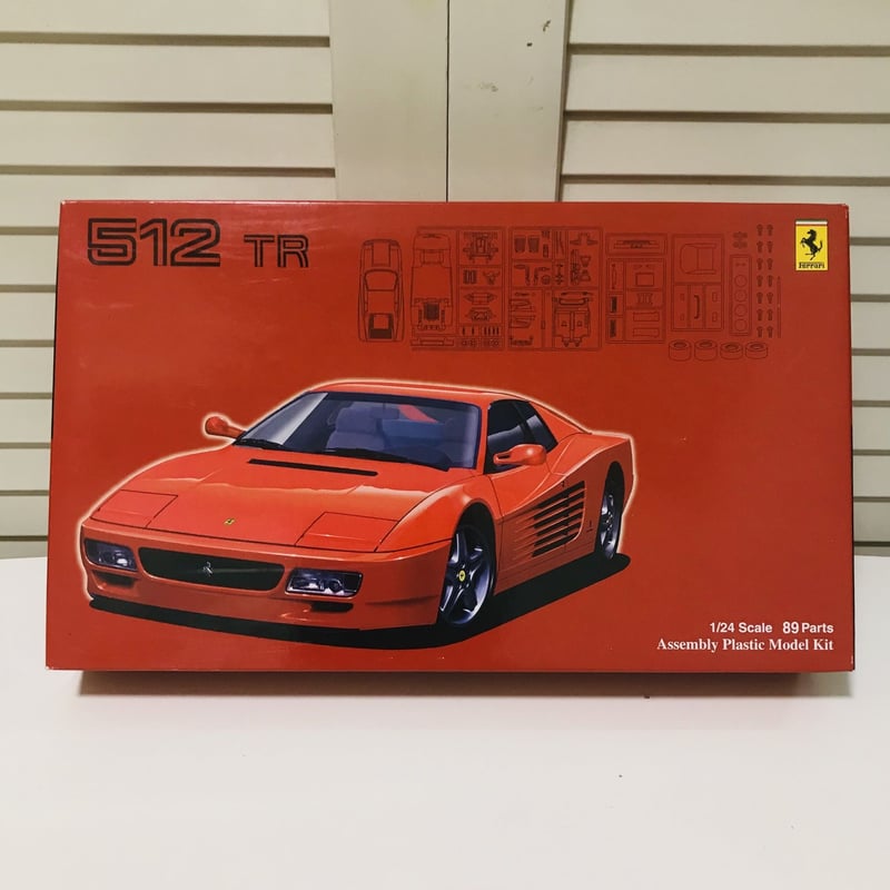 フジミ模型 フェラーリ 512TR 1/24 Ferrari 512TR プラモデル