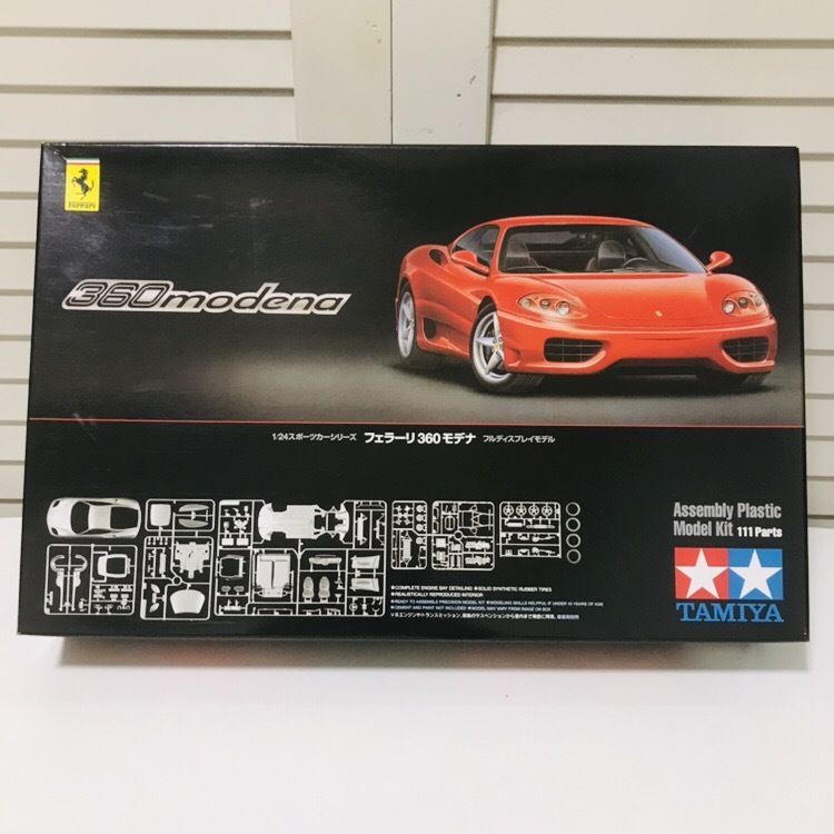 タミヤ模型 フェラーリ F360 モデナ 1/24 Ferrari プラモデル 生産終了 タミヤ模型 フェラーリ F360 モデナ イエロー