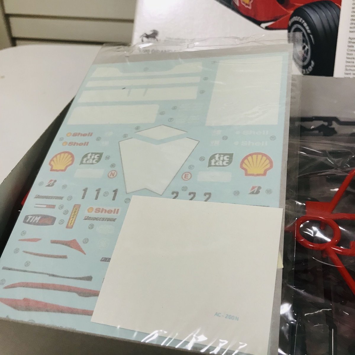 タミヤ模型 フェラーリ F2001 1/20 ferarri F2001 グランプリコレクショ