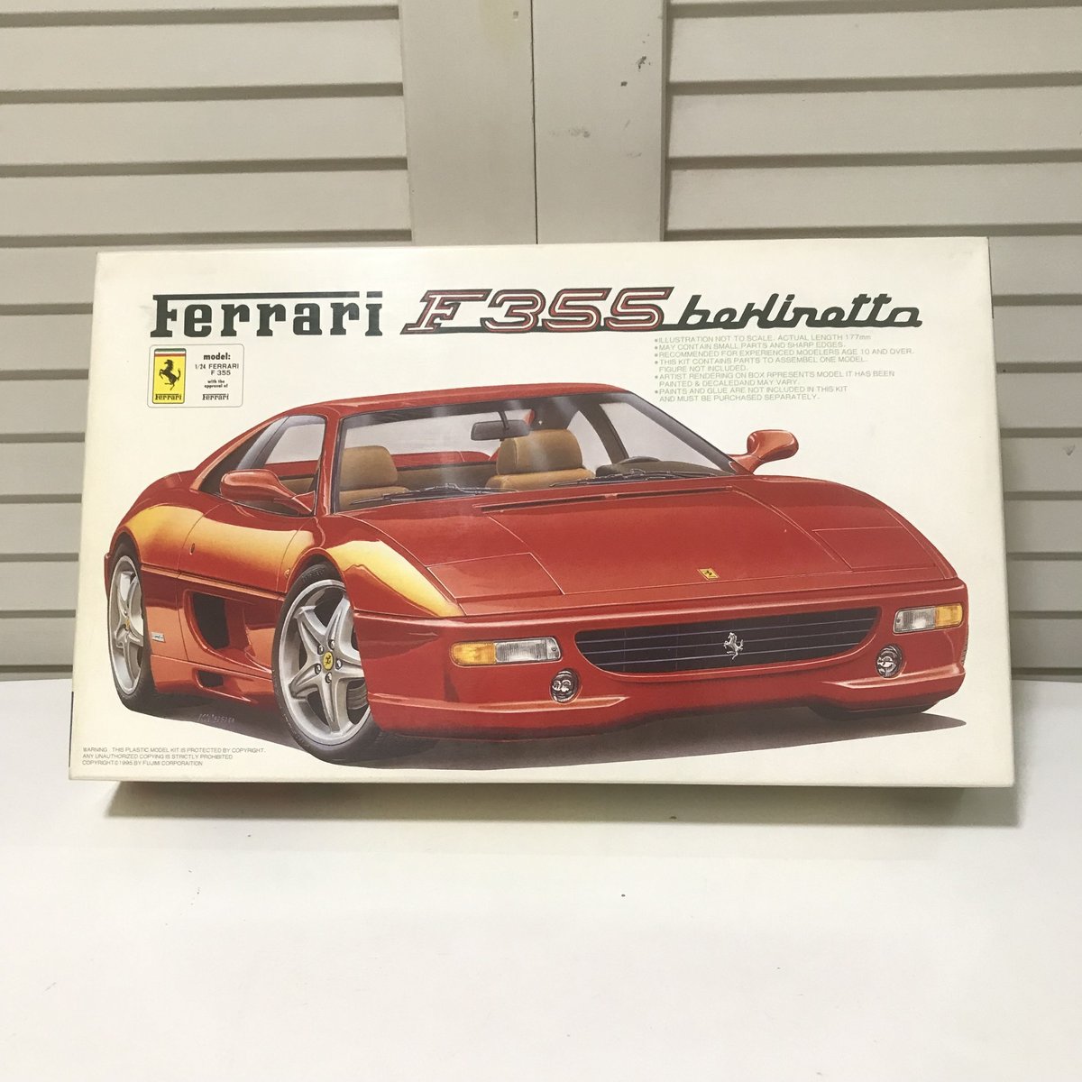 フジミ模型 フェラーリ F355 ベルリネッタ 1/24 Ferrari F355 berlinetta プラモデル