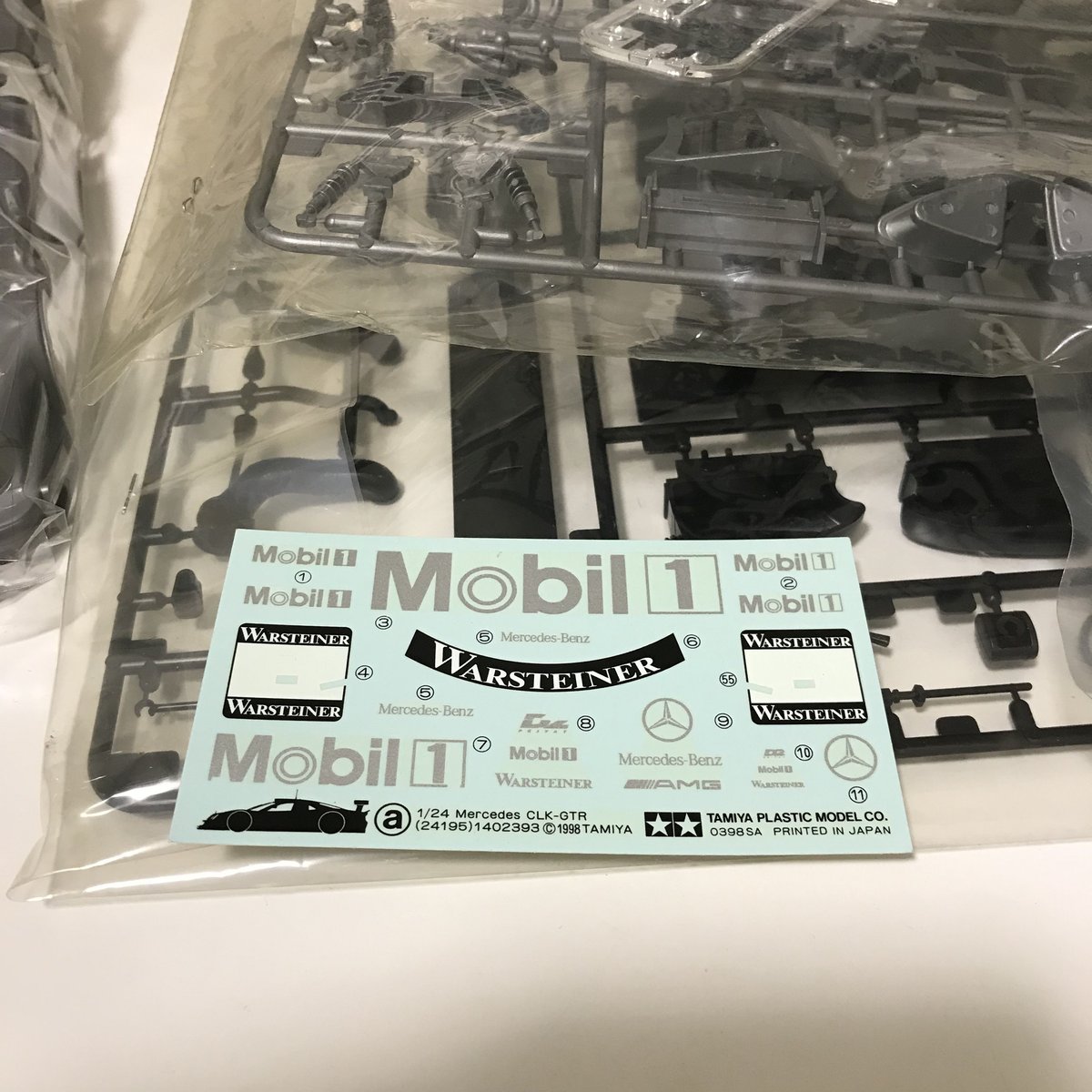 タミヤ模型 メルセデスベンツ CLK-GTR 1/24 MercedesBenz CLK-G