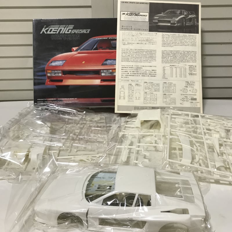 フジミ模型 フェラーリ ケーニッヒ テスタロッサ コンペティション 1