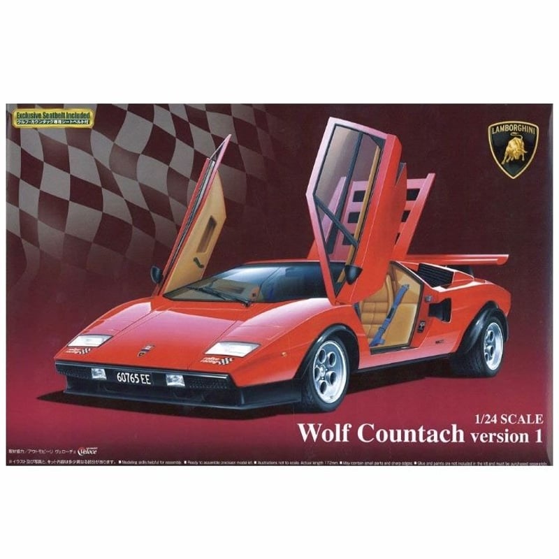 アオシマ ランボルギーニ ウルフ カウンタック Ver.1 1/24 Lamborghini