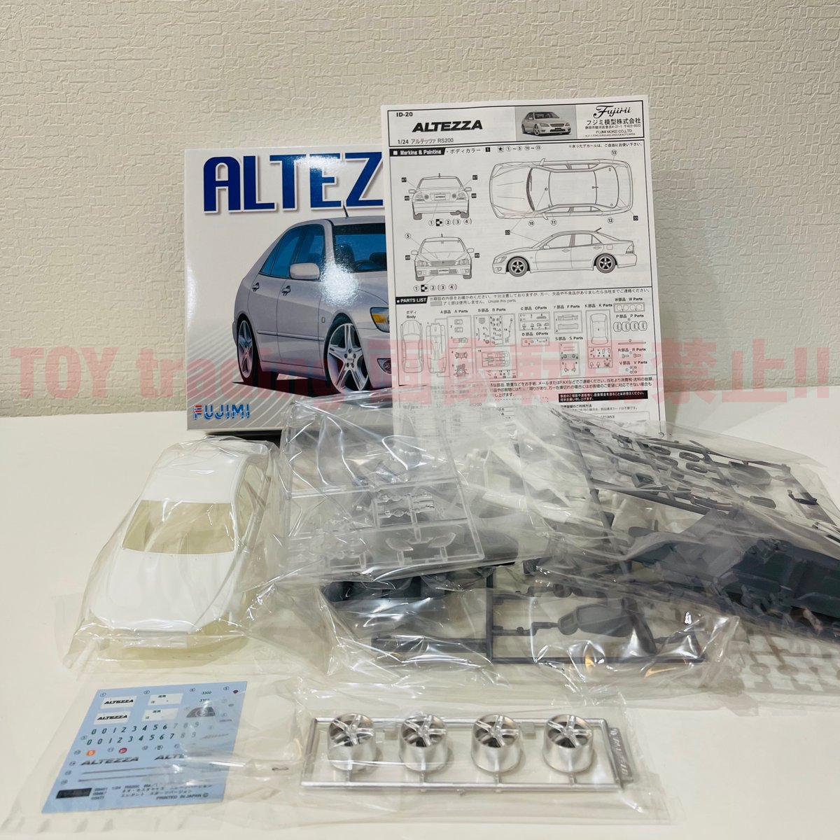 フジミ模型 トヨタ アルテッツァ RS200 1/24 TOYOTA ALTEZZA RS20 フジミ模型 トヨタ アルテッツァ RS200 1/24 TOYOTA ALTEZZA RS20