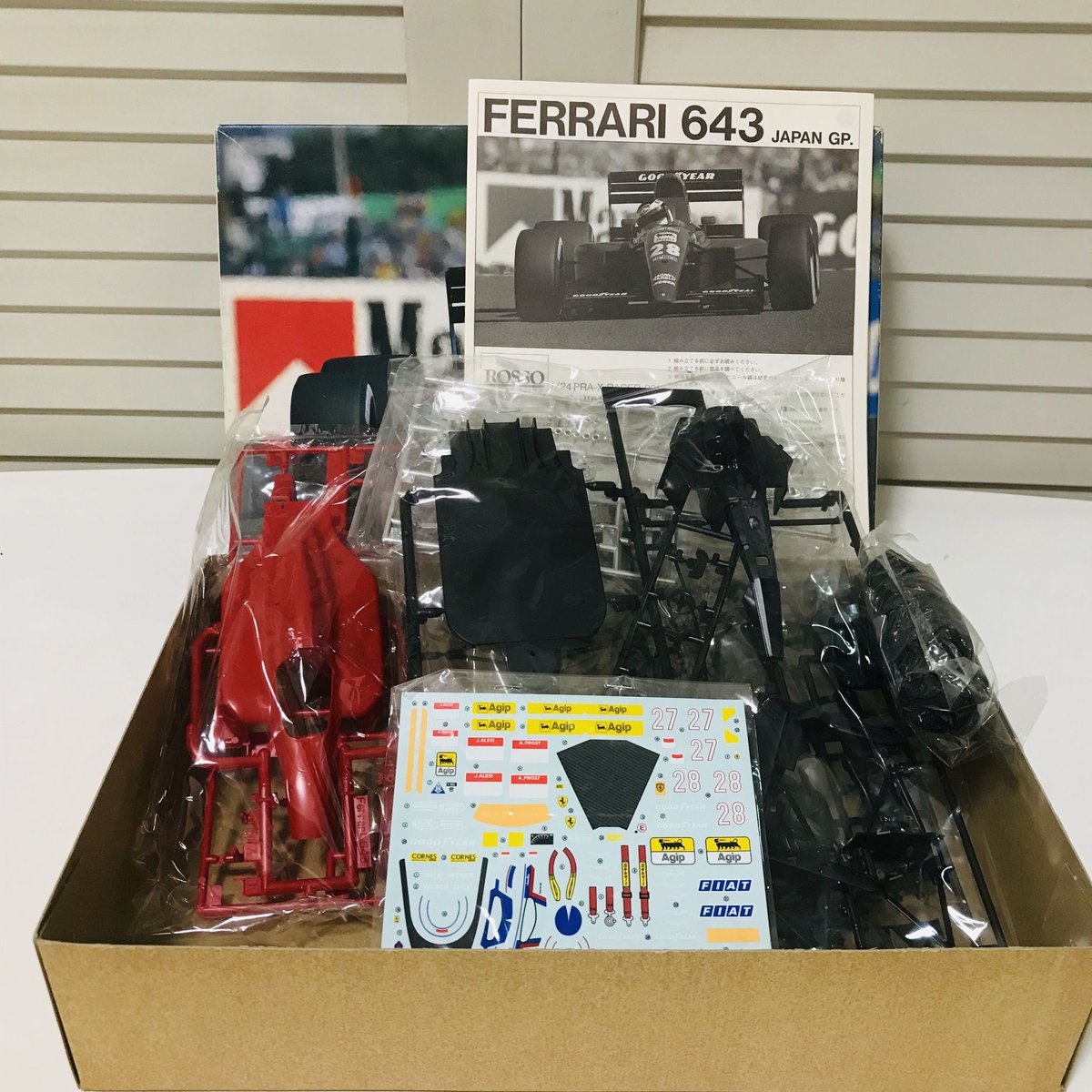 ROSSO(ロッソ) フェラーリ 643 F1 日本G.P. 仕様 1/24 Ferarri