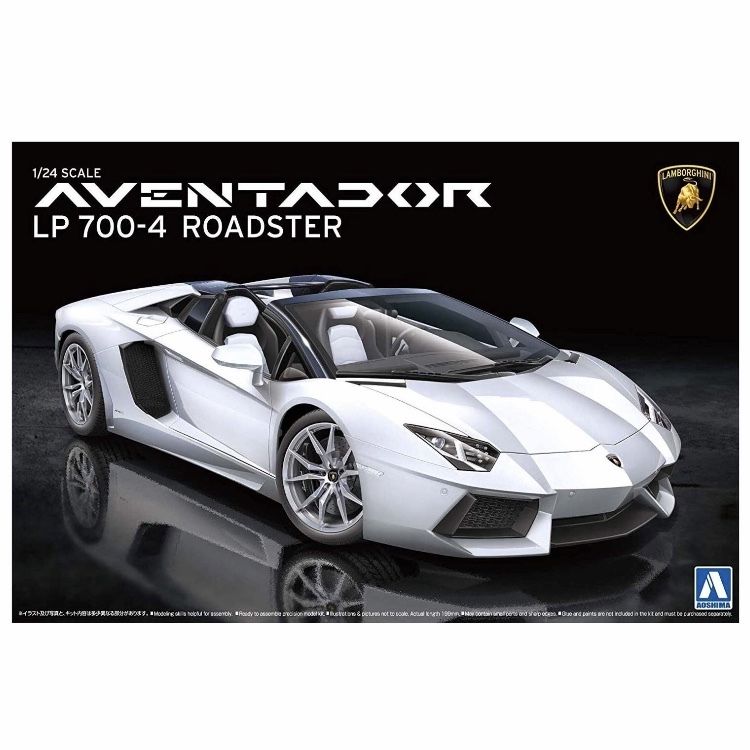 アオシマ ランボルギーニ アヴェンタドール LP700-4 ロードスター 1/24