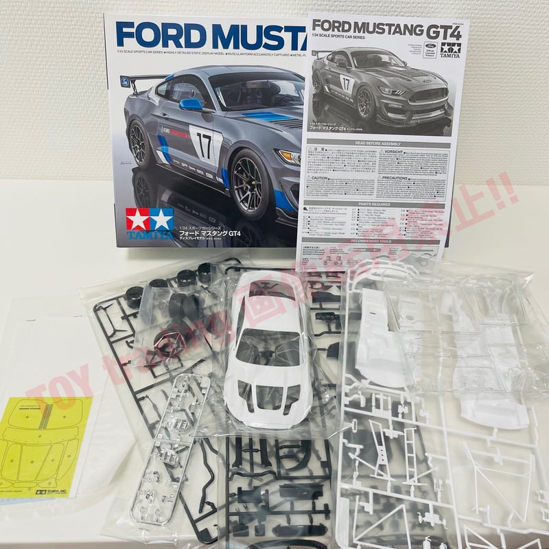 タミヤ模型 フォード マスタング GT4 1/24 FORD MUSTANG GT4