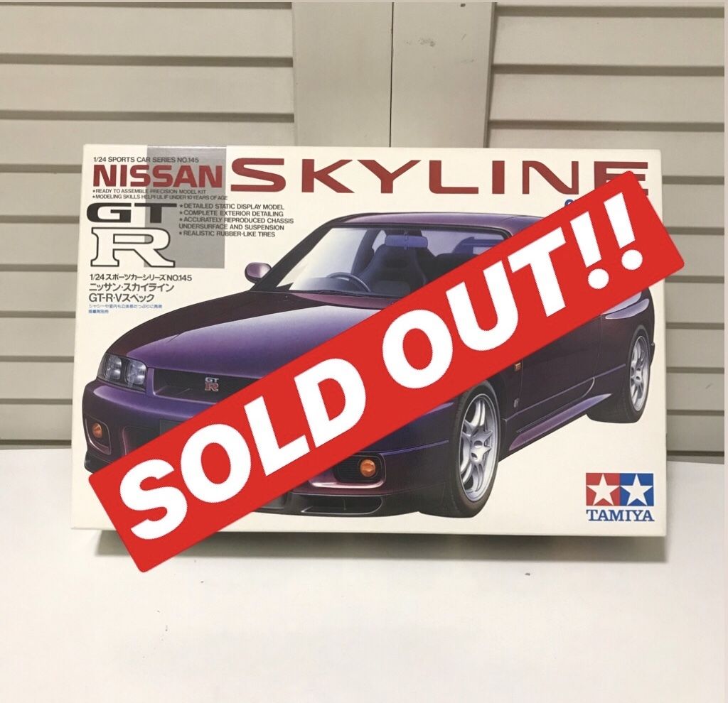 1/24 タミヤ スカイライン R33 GT-R 完成品 タミヤ模型 日産