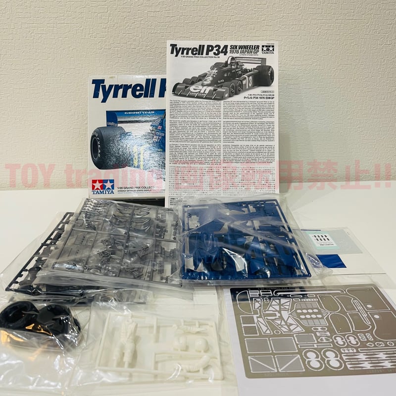 タミヤ模型 タイレル P34 1976 JAPAN GP 1/20 tyrrell 6whel タミヤ模型 タイレル P34 1976 JAPAN GP 1/20 tyrrell 6whel
