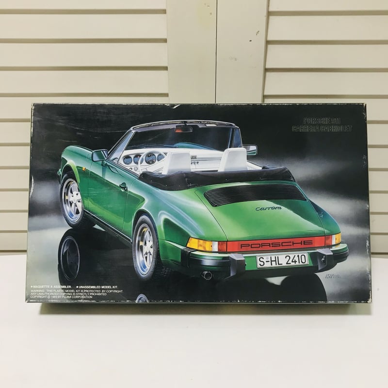 フジミ模型 ポルシェ 911 964型 カブリオレ 1/24 PORSCHE 964 CABR