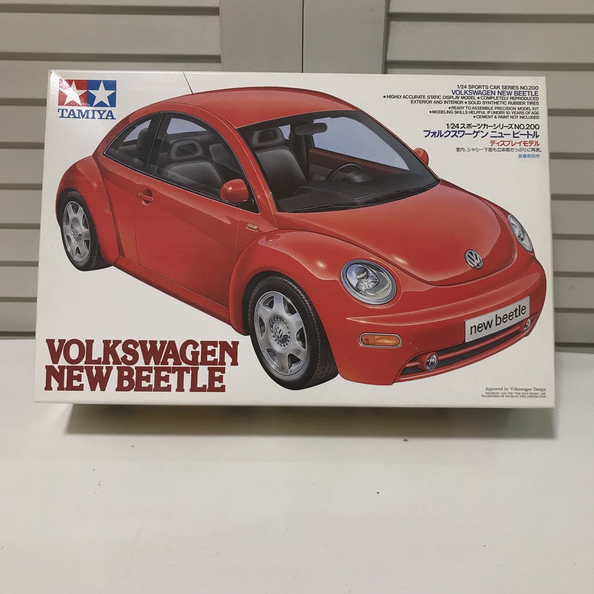 タミヤ模型 フォルクスワーゲン ニュー ビートル 1/24 VolksWagen NEW BEETLE スポーツカーシリーズ No.200 プラモデル