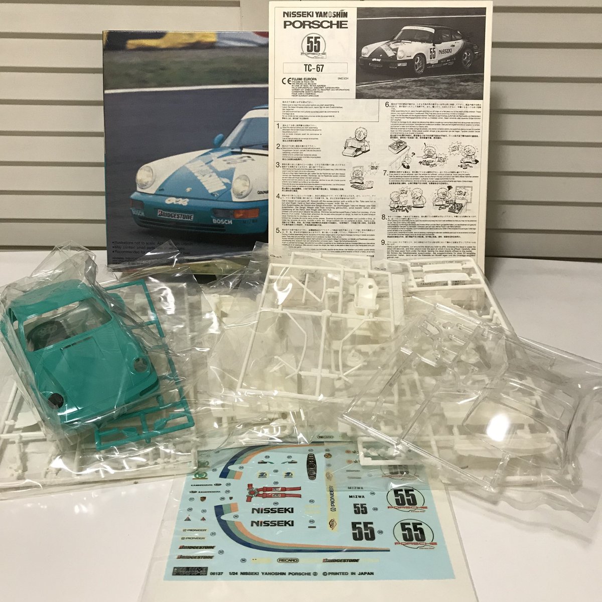 フジミ模型 ポルシェ 911 964型 カレラ カップカー ニッセキ 1