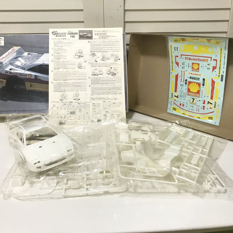 フジミ模型 フェラーリ F40 イタリア GT選手権 モンテシェル 1/24 