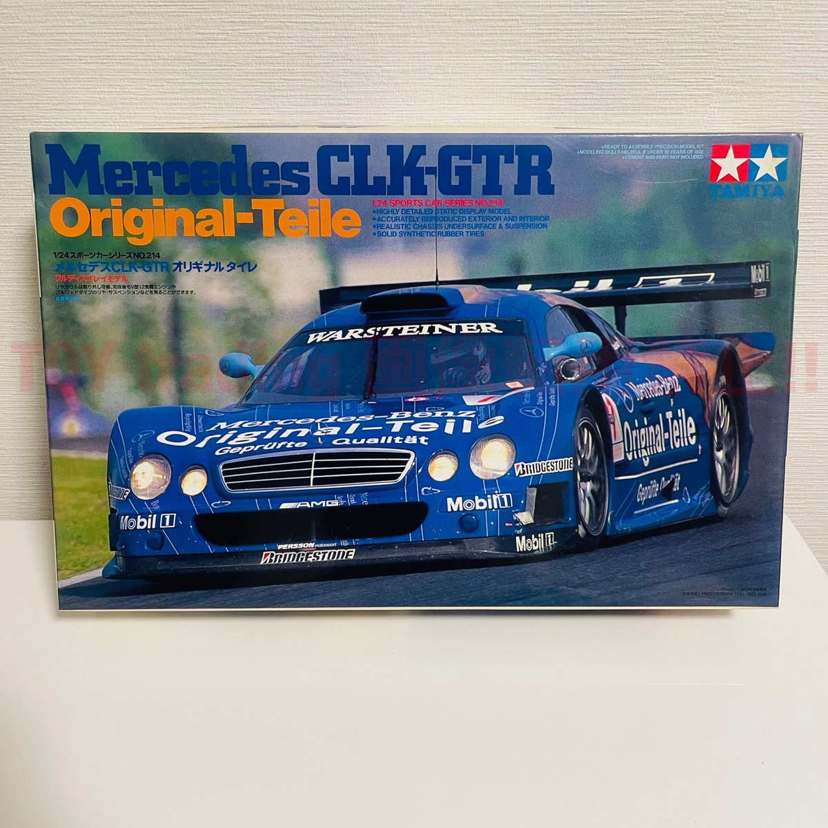 タミヤ模型 メルセデスベンツ CLK-GTR オリギナル タイレ 1/24 MercedesBenz CLK-GTR original teile  スポーツカーシリーズ No.214 プラモデル