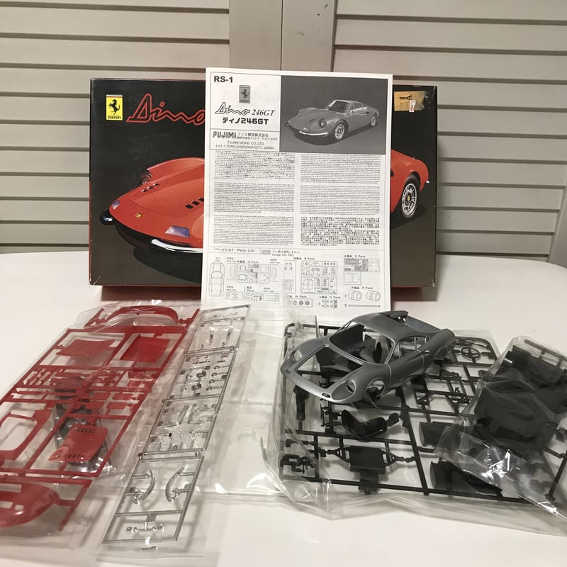 製作途中品] フジミ模型 フェラーリ ディーノ 246GT 1/24 Ferrari Din