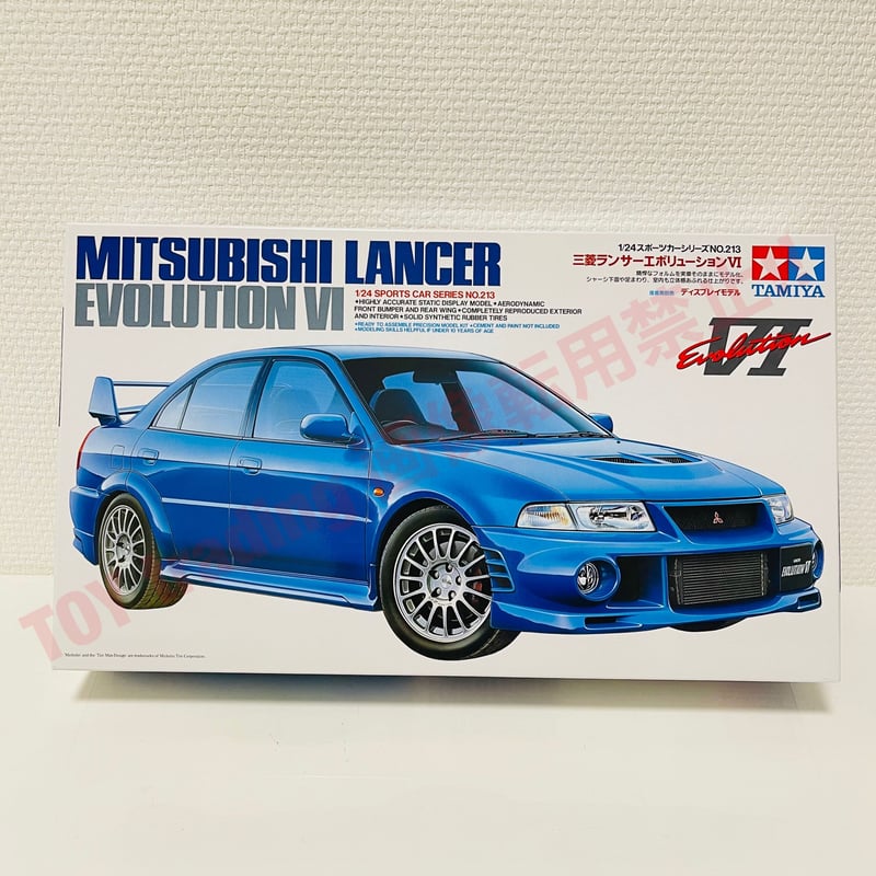 タミヤ模型 ミツビシ ランサー エボリューションⅥ 1/24 タミヤ模型 ミツビシ ランサー エボリューションⅥ 1/24
