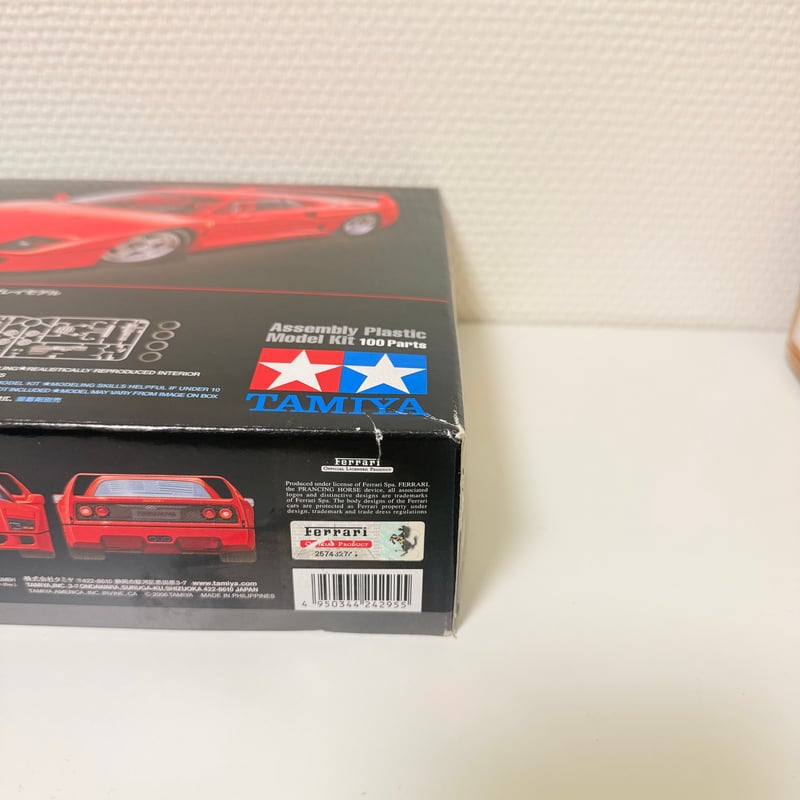 タミヤ模型 フェラーリ F40 1/24 ferrari F40 スポーツカーシリーズ No.
