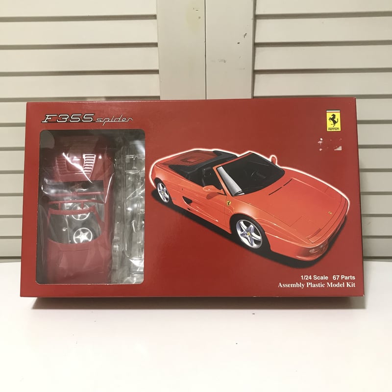 フジミ模型 フェラーリF355 スパイダー 1/24 Ferrari F355 Spider