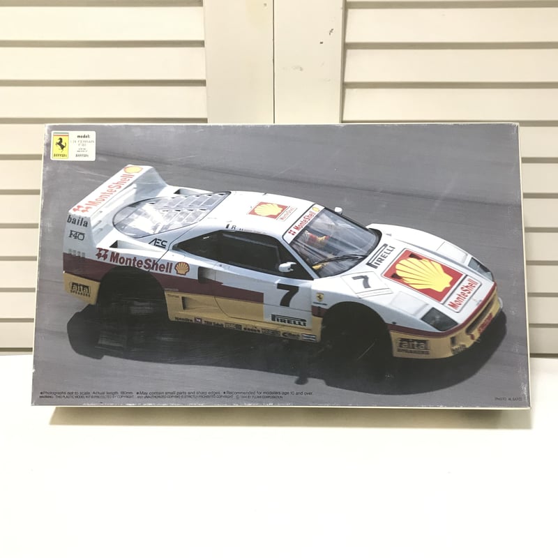 フジミ模型 フェラーリ F40 イタリア GT選手権 モンテシェル 1/24
