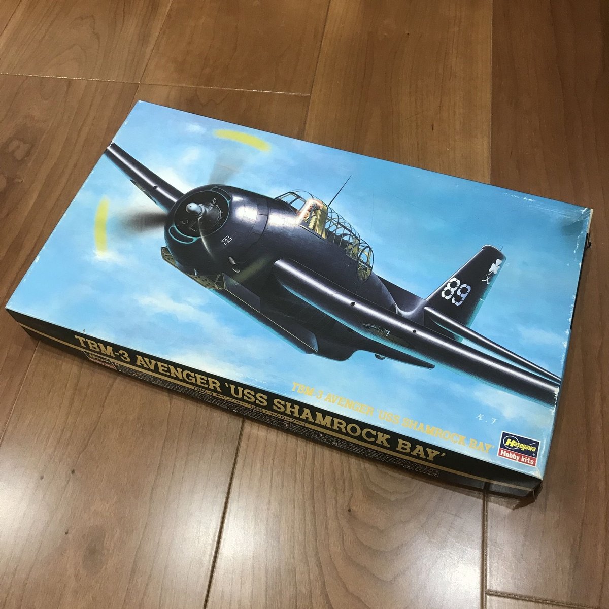 ハセガワ アメリカ海軍 艦上雷撃機 TBM-3 アベンジャー USS シャムロックペイ 1/72 U.S. NAVY TBM-3 AVENGER  USS SHAMROCK BAY