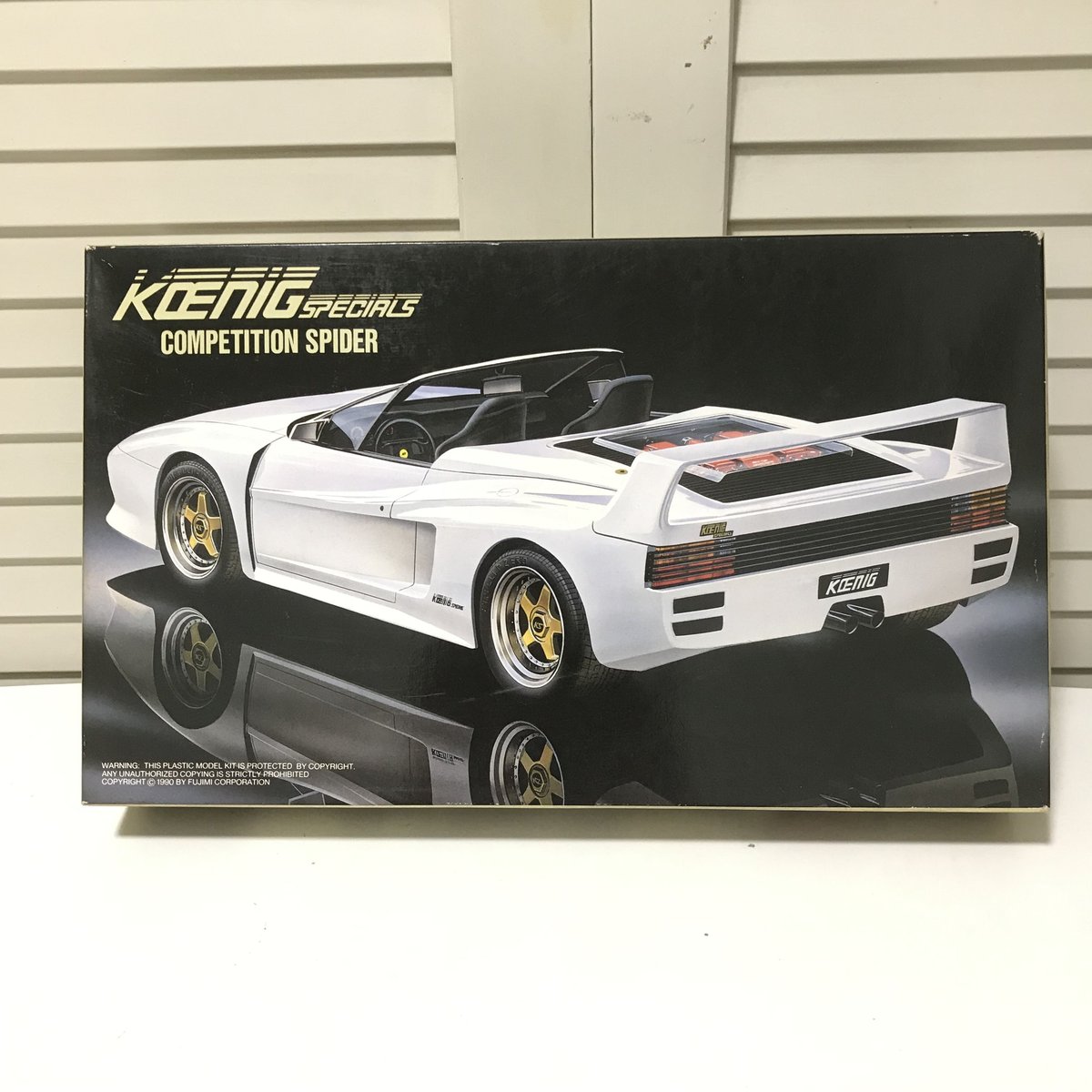 フジミ模型 フェラーリ ケーニッヒテスタロッサ コンペティションスパイダー 1/24 Ferrari Koenig testarossa  Competition spider プラモデル