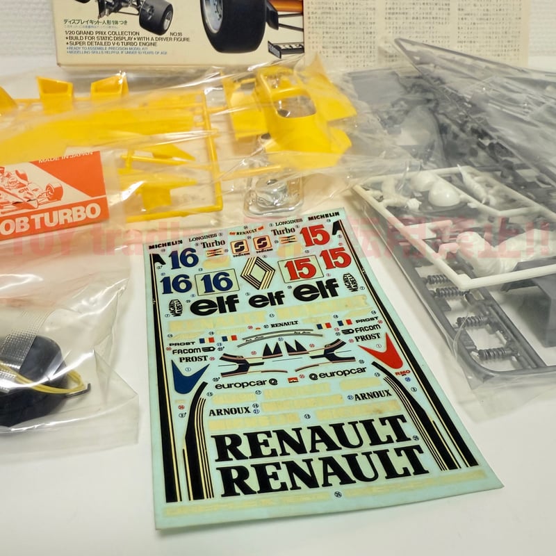 タミヤ模型 ルノー RE-30B ターボ F1 1/20 RENAULT RE-30B TUR