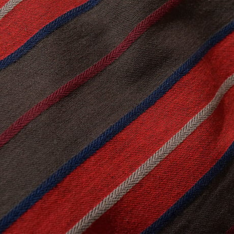Stripe Rib Pants(Red)