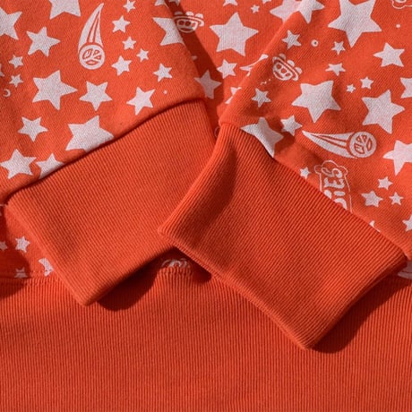 Star Pattern Parka(Orange)