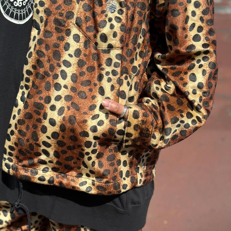 Beast Wide Coach Jacket(Leopard) | ALDIES SHIBUYA