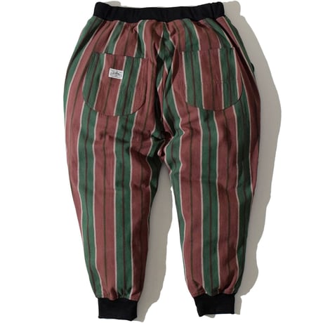 Stripe Rib Pants(Green)