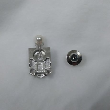 あこや本真珠ブローチピン・蒸気機関車SV製