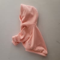 ミニ裏毛フーディ　ももいろ