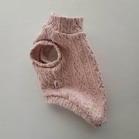 アランシャーリングニットタンク　ピンク