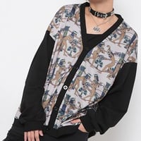 【DrugHoney】【ユニセックス】エジプト柄カーディガン