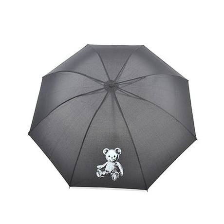 【DrugHoney】スケルトンテディプリントオリジナル折りたたみ傘
