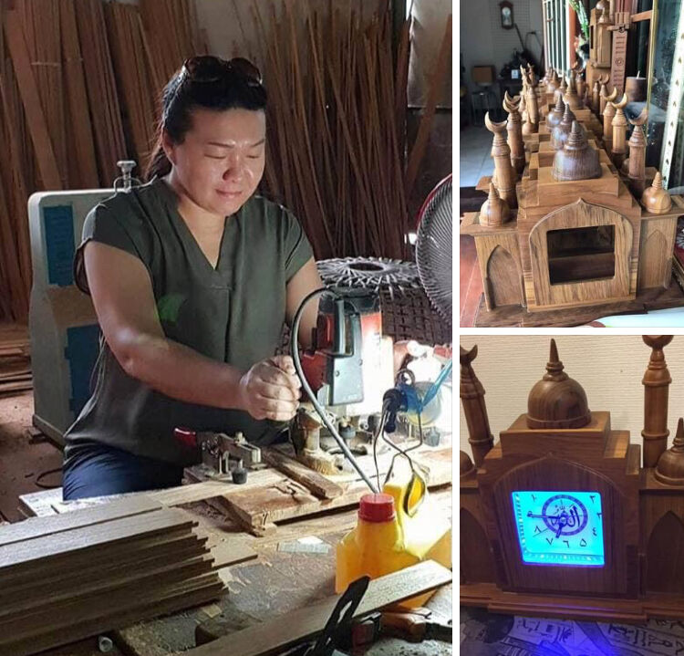 モスク型AZAN爆音目覚まし時計 【当店オリジナル】 | 〈アザーン時計〉