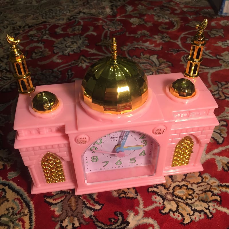 爆音アザーン目覚まし時計 ピンク | 〈アザーン時計〉 AZAN C