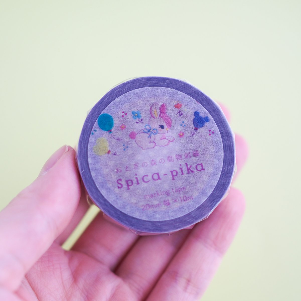 うさぎのぬいぐるみ」マスキングテープ | spica-pika